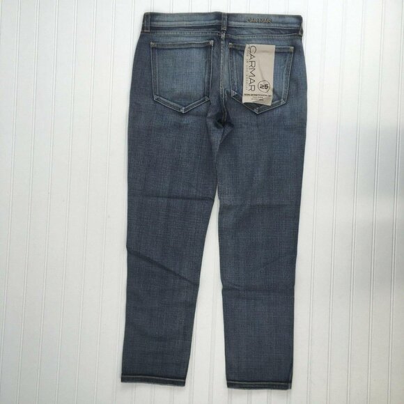 New CARMAR Distressed Baggy Fit Jeans Womens Size 25 SEE MEASUREMENTS - Picture 2 of 10